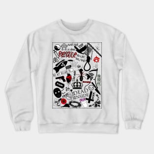 All of human Crewneck Sweatshirt